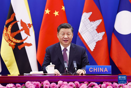 习近平出席并主持中国－东盟建立对话关系30周年纪念峰会